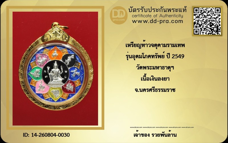 Certificate Front