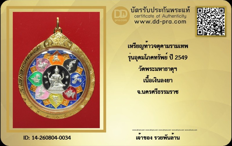 Certificate Front