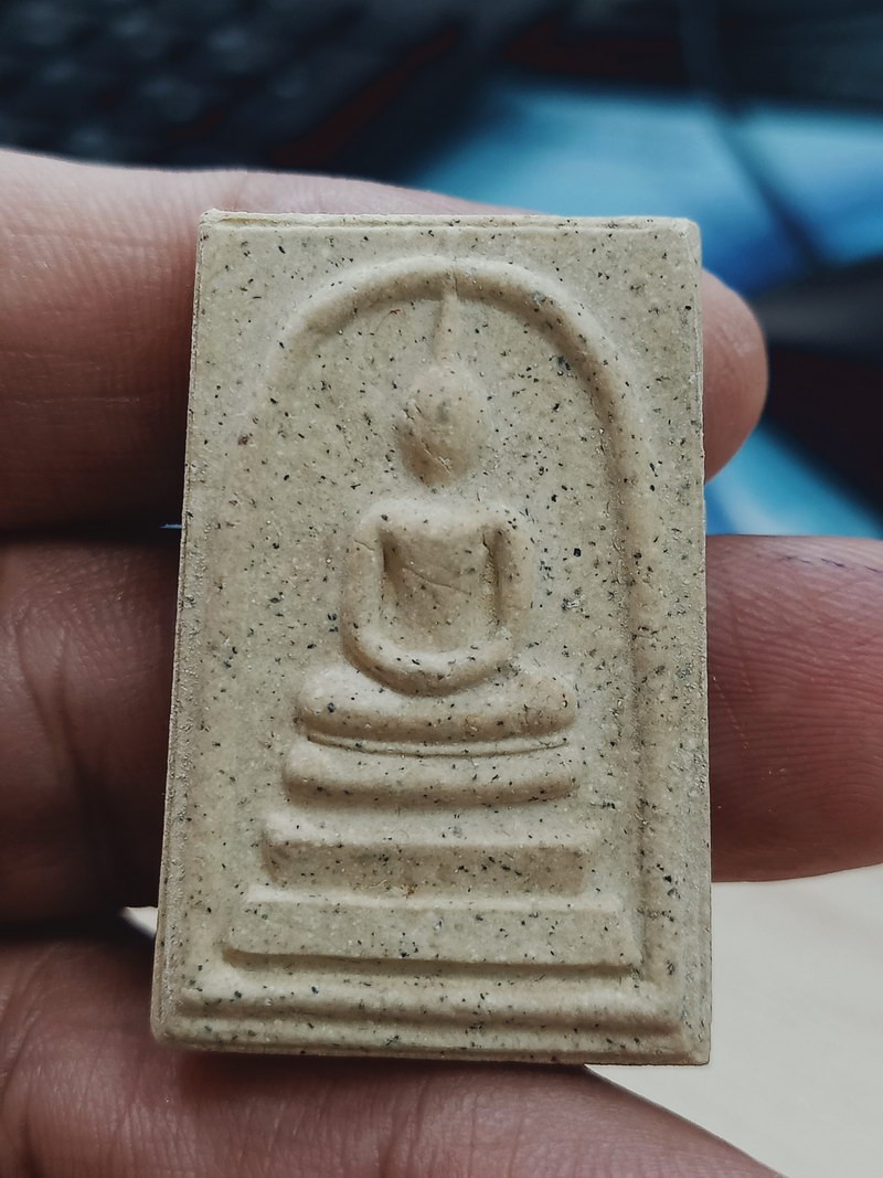 1-1078 วัดใจ 50 พระสมเด็จพระพุฒาจารย์โต รุ่นที่ระลึกสร้างพระอุโบสถ วัดระฆัง จ.กรุงเทพ หลังตรายาง กล่องเดิม