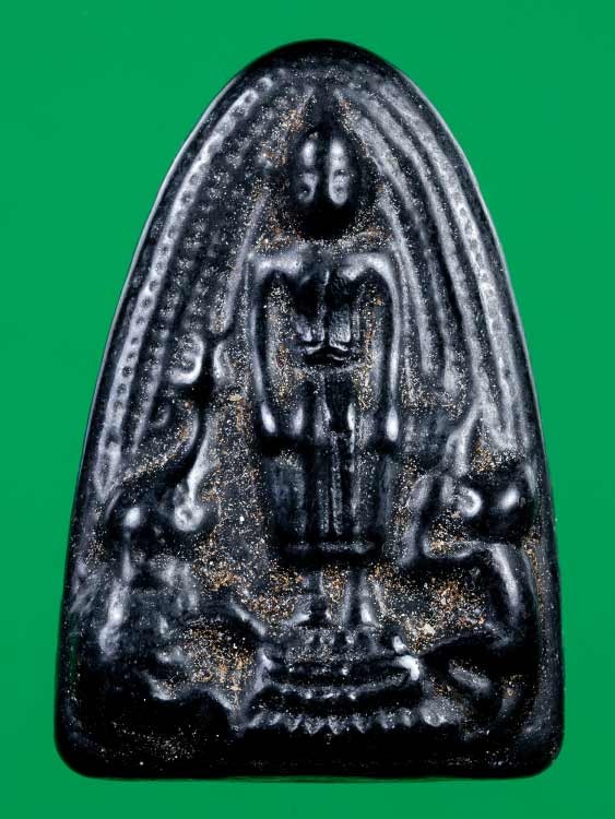 600.-พระปางป่าเลไลย์ เนื้อแร่เขาพรหมชะแง้ หลวงพ่ออุ้น วัดตาลกง จ.เพชรบุรี