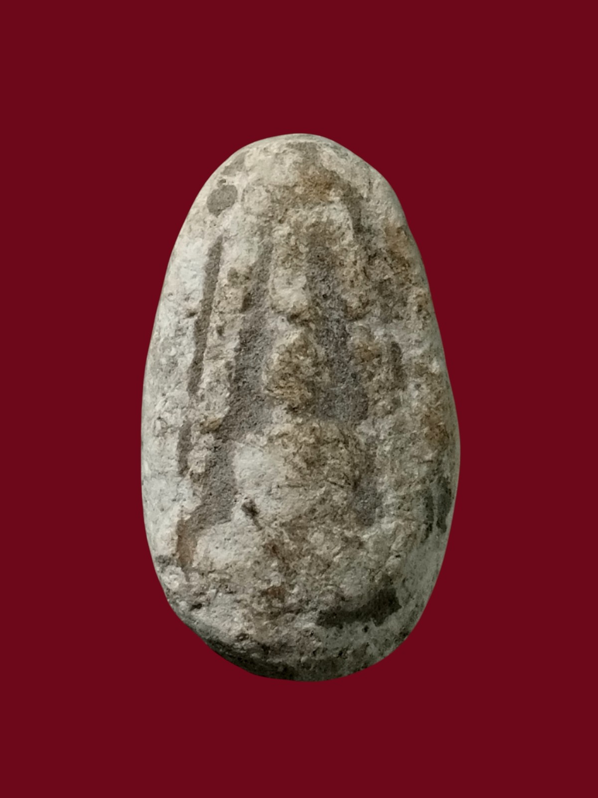 พระเม็ดบัว หลวงพ่อสอน วัดมักกะสัน เนื้อผงพุทธคุณ