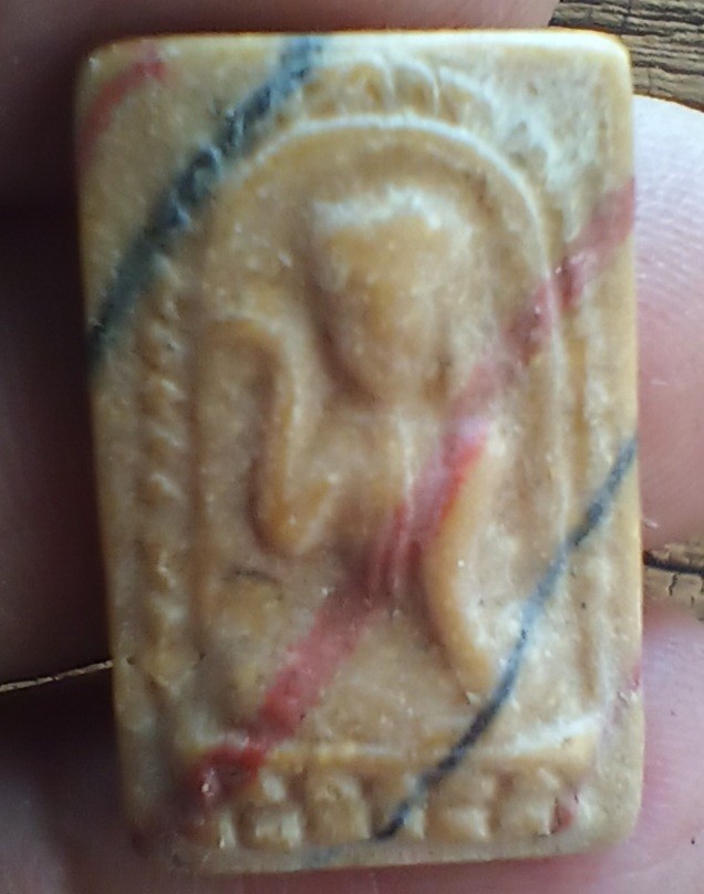 ++ แม่นางกวักผงน้ำมัน หลังยันต์ หลวงพ่อกวย วัดโฆสิตาราม จ.ชัยนาท ปี15 ++1