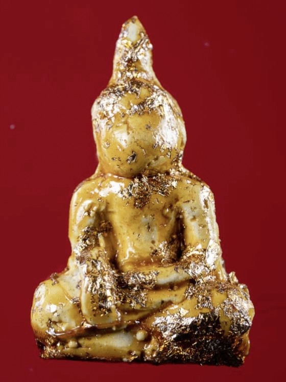 1500.-พระผงรูปเหมือนพิมพ์ปั้น รุ่นแรก หลวงพ่อทอง วัดเขาตะเครา จ.เพชรบุรี รุ่น ทองไหล