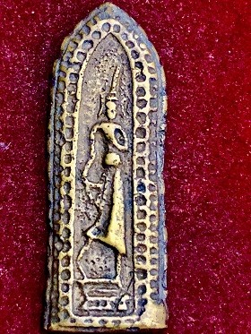 พระลีลาหนังตลุง เนื้ทองเหลือง หลวงปู่บุญ วัดกลางบางแก้ว นครปฐ,ม