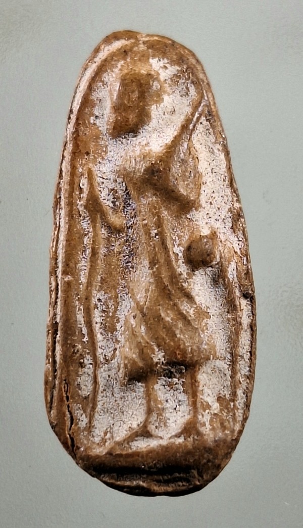 เคาะเดียว...พระสีวลี ไม่มีย่าม เนื้อแดง หลวงพ่อกวย วัดโฆสิตาราม สภาพสวย (นิยม)