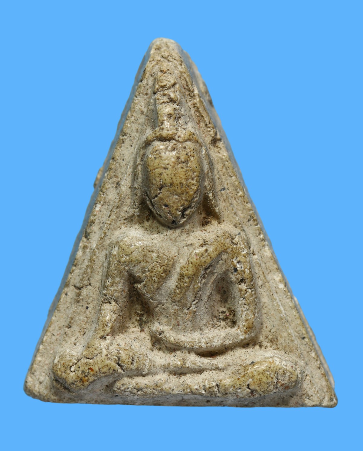 รับประกันแท้!!! ออกบัตรได้ทุกรายการ///พระนางพญาหลวงปู่โต๊ะ พิมพ์สังฆาฏิ ปี 2472  วัดประดู่ฉิมพลี  เนื้อผง กรุงเทพมหานครฯ