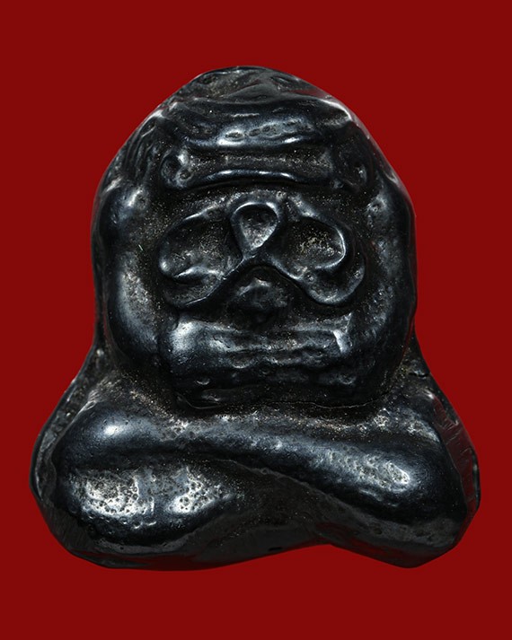 4500.-พระปิดตายันต์ยุ่งเนื้อเมฆพัตร หลวงพ่อผัน วัดสรรเพชญ ปี2450-2468 จ .นครปฐม(ออกบัตรไม่สรุปผล)