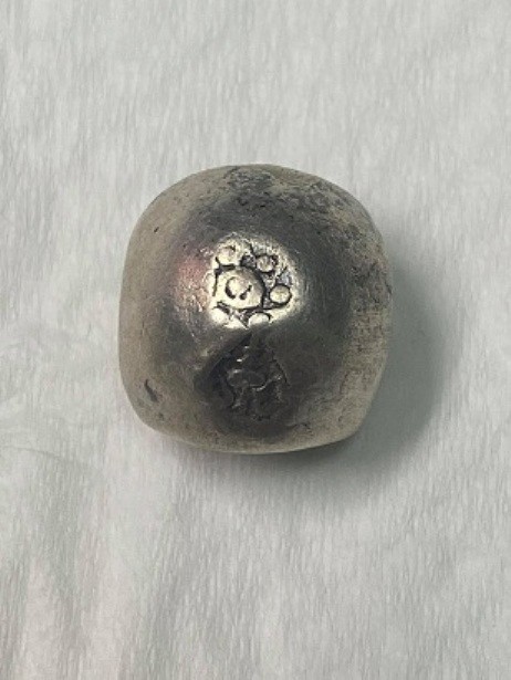 1000.-เงินพดด้วงเก่า ตอกตรา 2 ตรา รายการที่ 2