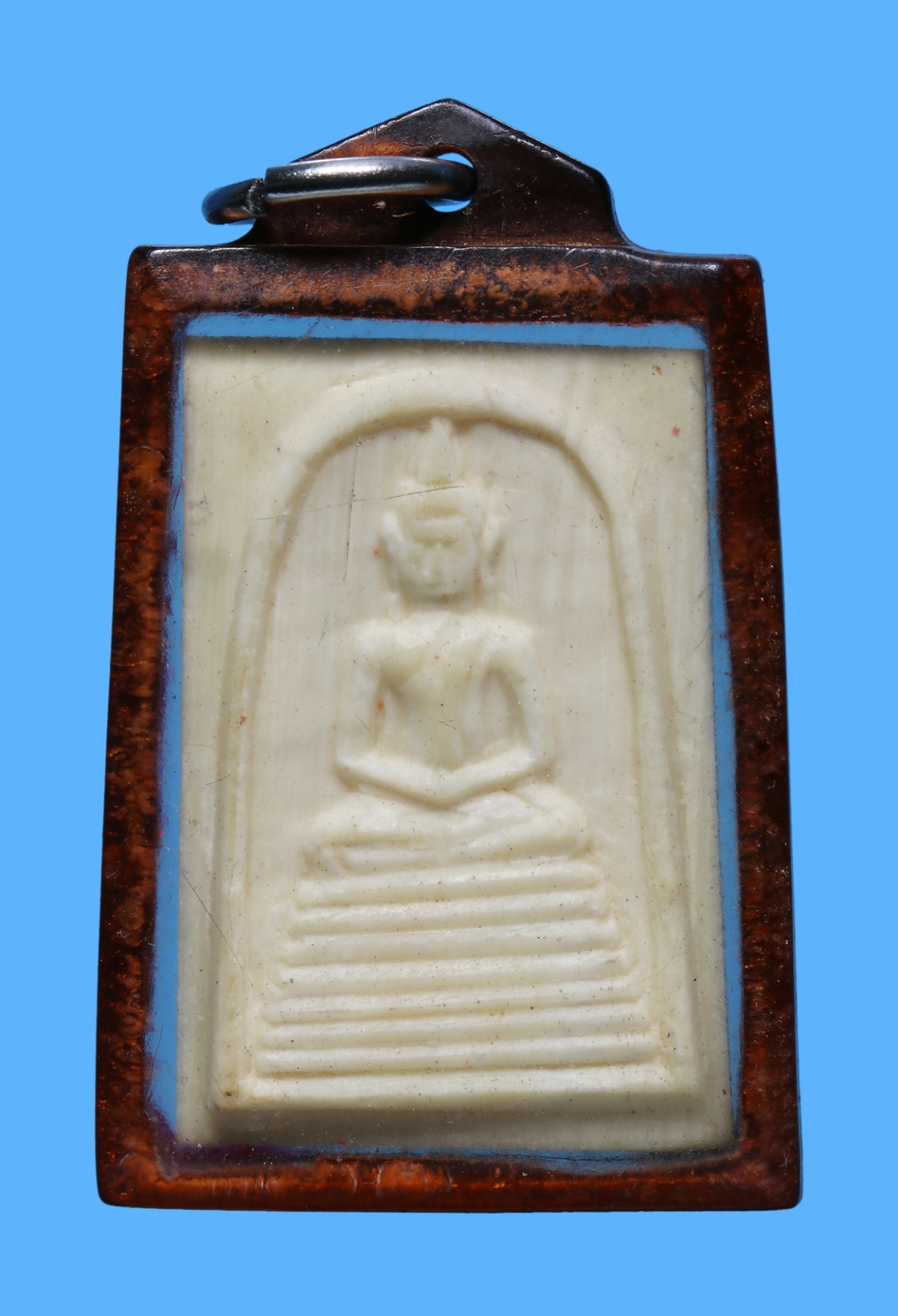 รับประกันแท้!!! ออกบัตรได้ทุกรายการ///พระสมเด็จหลวงพ่อกวย รุ่นผูกพัทธสีมา พิมพ์ 7 ชั้น ปี 2515- 2521 เนื้องาแกะ วัดโฆสิตาราม จ.ชัยนาท