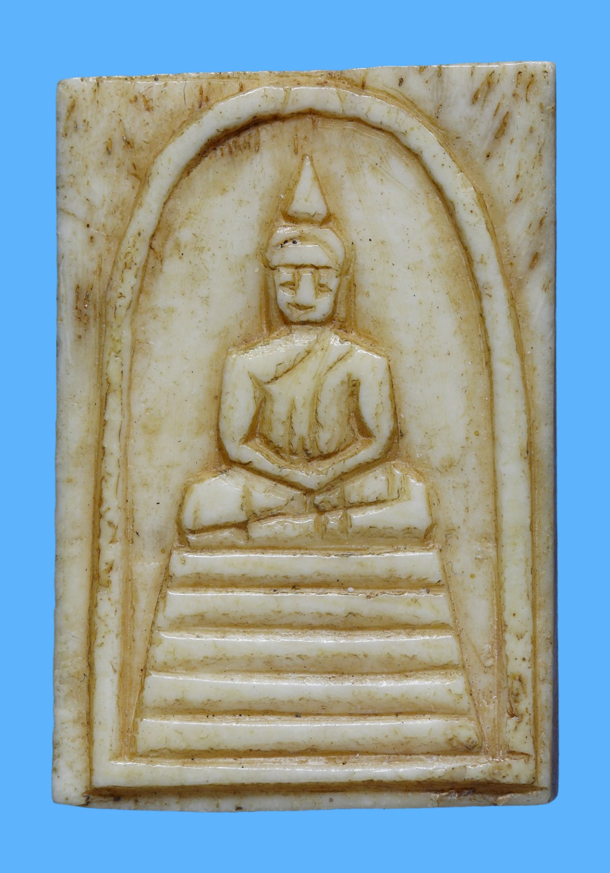 รับประกันแท้!!! ออกบัตรได้ทุกรายการ///พระสมเด็จหลวงพ่อกวย รุ่นผูกพัทธสีมา พิมพ์ 5 ชั้น ปี 2515- 2521 เนื้องาแกะ วัดโฆสิตาราม จ.ชัยนาท