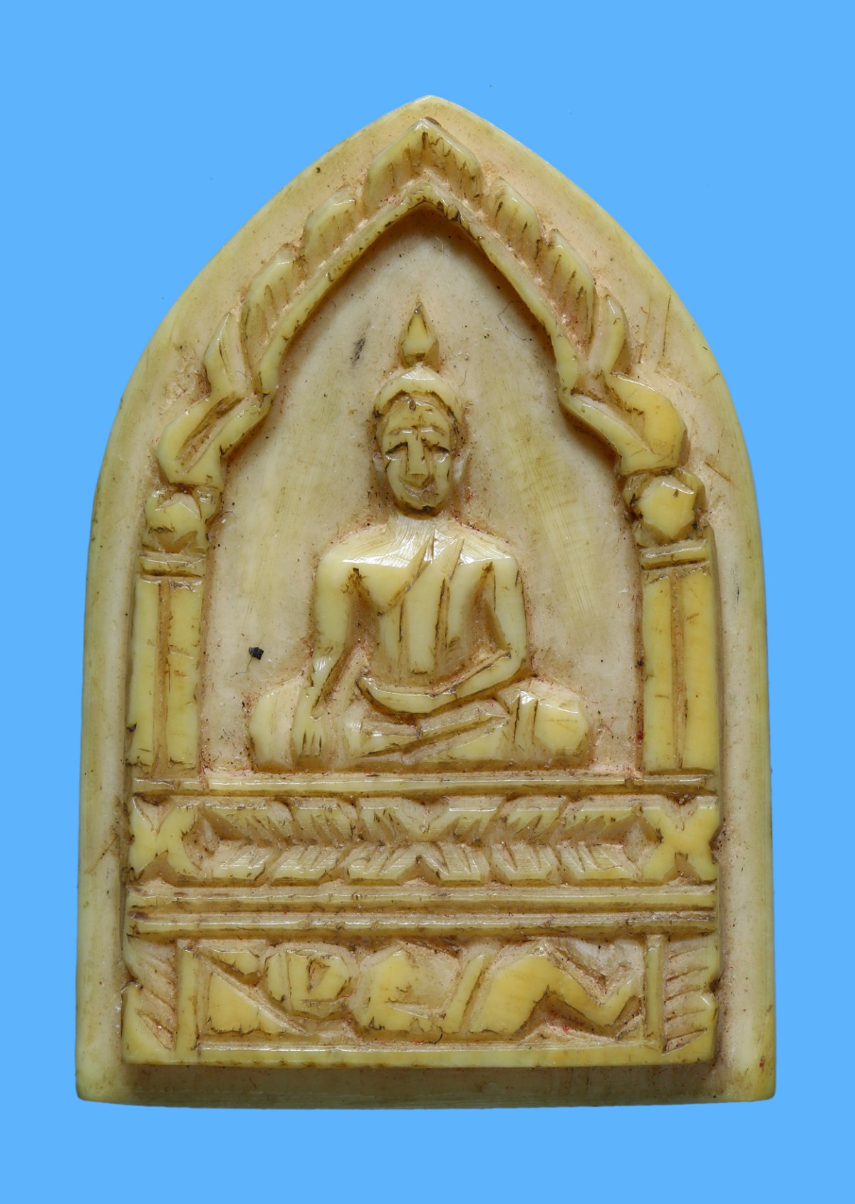 รับประกันแท้!!! ออกบัตรได้ทุกรายการ///พระขุนแผนพรายกุมาร หลวงพ่อมุ่ย ปี 2510 - ปี 2517 เนื้องาแกะ วัดดอนไร่ จ.สุพรรณบุรี