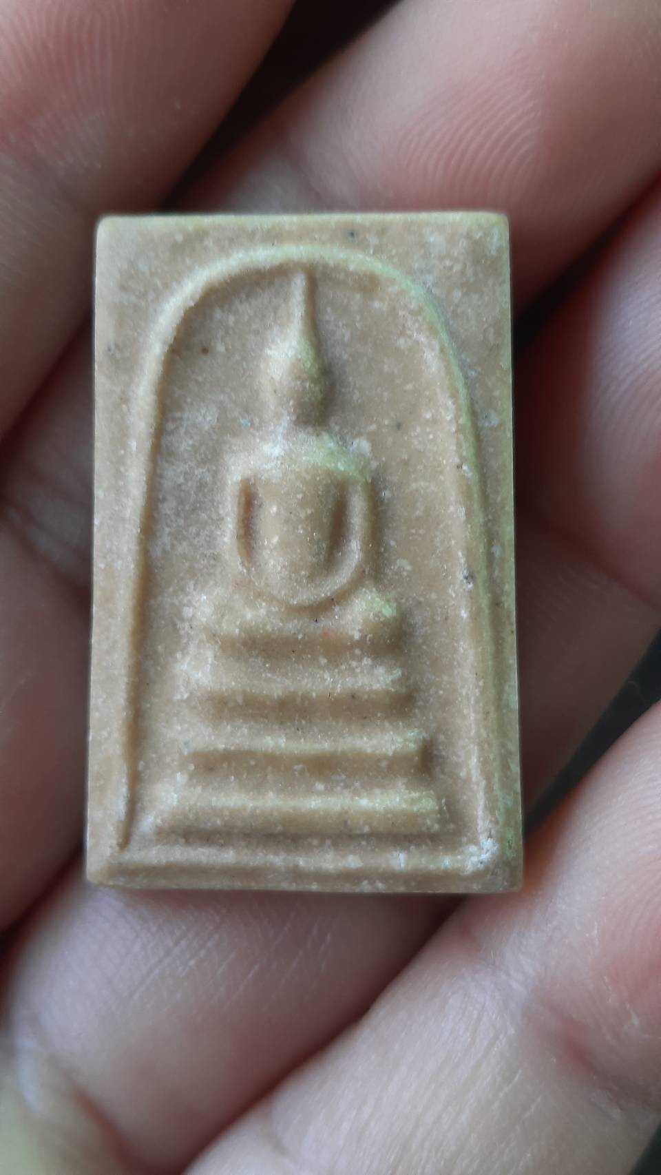 พระสมเด็จผงน้ำมัน หลวงปู่โต๊ะ หลวงพ่อกวย ปลุกเสก ปี 2519 ออกวัดพระพุทธบาท จ.สระบุรี +++ม1