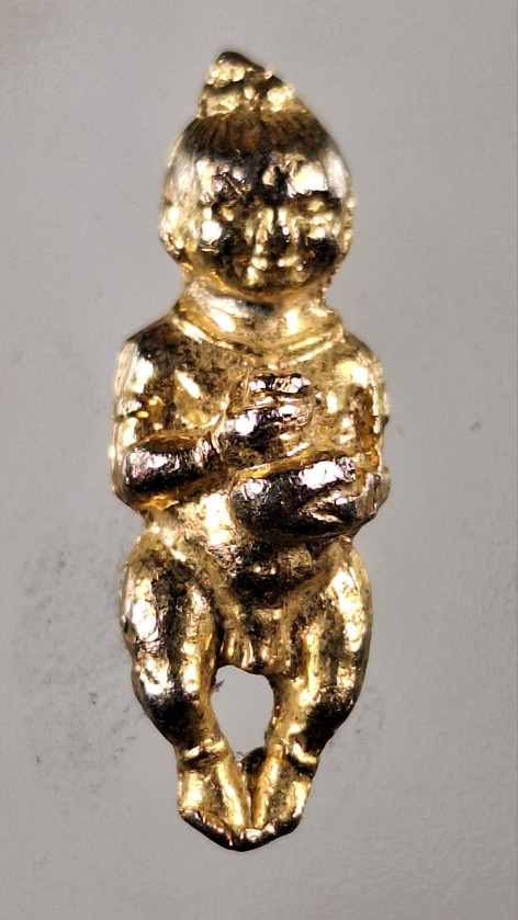 เคาะเดียว...กุมารทองหลวงพ่อกวย ชุตินฺธโร วัดโฆสิตาราม จ.ชัยนาท รุ่นพิธีฝังลูกนิมิต ปี2521 พิมพ์เล็ก