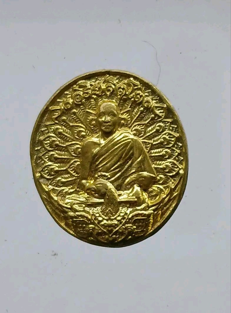 เหรียญ ครูบาอริยชาติ วัดแสงแก้วโพธิญาณ