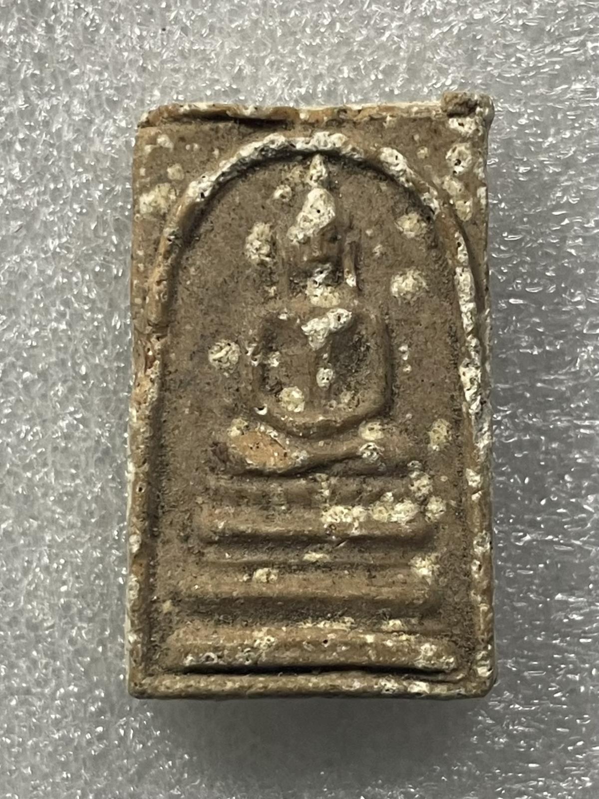 วัดใจ 120 บ พระสมเด็จหลัง อ.ร หลวงพ่อโบสถ์น้อย ปี 2509 เนื้อผง วัดอมรินทราราม กรุงเทพมหานคร