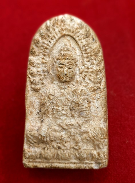 พระสมเด็จพระครูสุพจน์ พิมพ์พระคันธราช รุ่นอินโดจีน ปี2484 เนื้อผง วัดสุทัศน์ กทม.+บัตรดีดีพระ