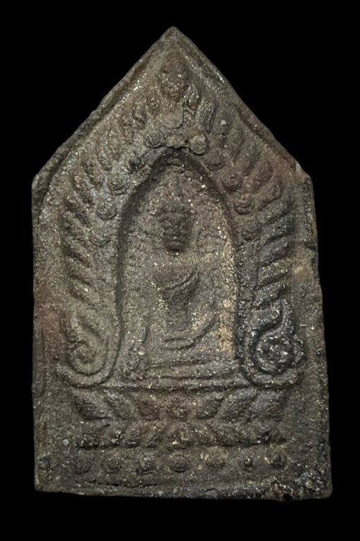 พระขุนแผน หลังพระอาจารย์ ธรรมโชติ วัดเขาบางนางบวช สุพรรณบุรี พิมพ์ใหญ่