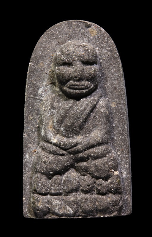 พระหลวงปู่ทวด ปี 2542 เนื้อว่าน วัดศรัทธาธรรม  สมุทรสงคราม (หลวงปู่หมุ่น ปลุกเสก)  พร้อมบัตรรับรอง