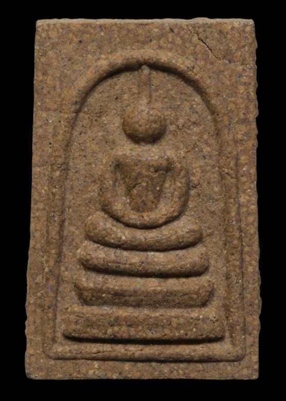 พระสมเด็จหลวงพ่อเกิด ปี 2510 - ปี 2518 วัดโพธิ์แทน เนื้อผง นครนายก  พร้อมบัตรรับรอง