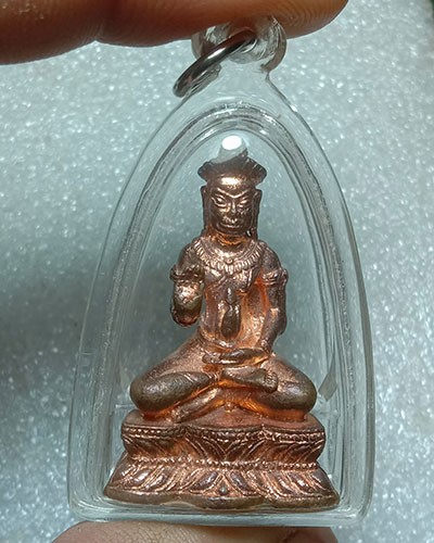 กริ่งเทพประทานพร วัดเทพสุรินทร์ พิธีดี มีเกจิอาจารย์ดังหลายท่าน หลวงปู่หงษ์ร่วมปลุกเสก พร้อมเลี่ยม