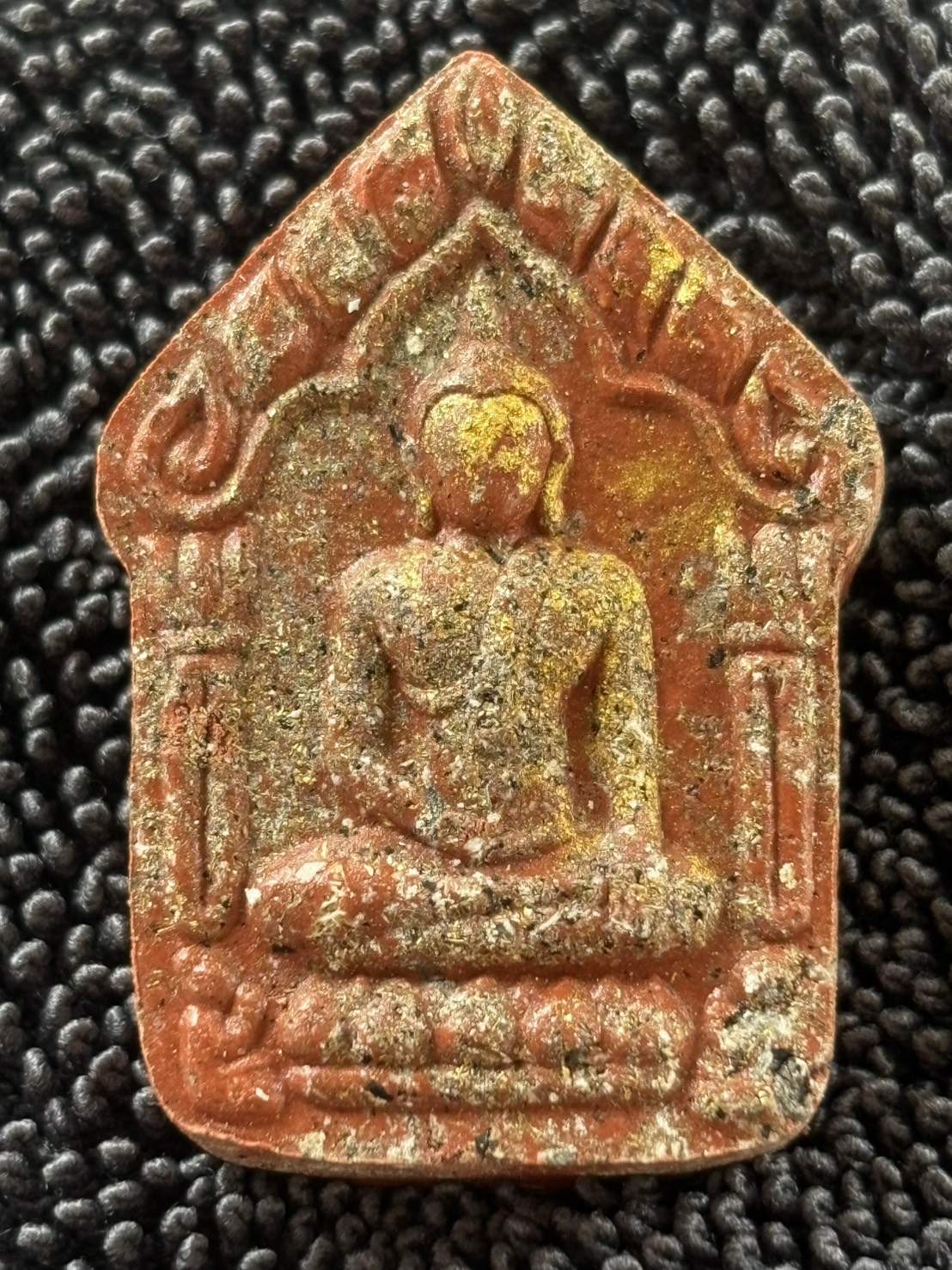 พระขุนแผนพราย 59 ตน พระอาจารย์ประสูติ วัดในเตา เนื้อแดงก้นครกฝังกระดูก หลังยันต์ มวลสาร อาจารย์ เปล่ง บุญยืน หมายเลข 541