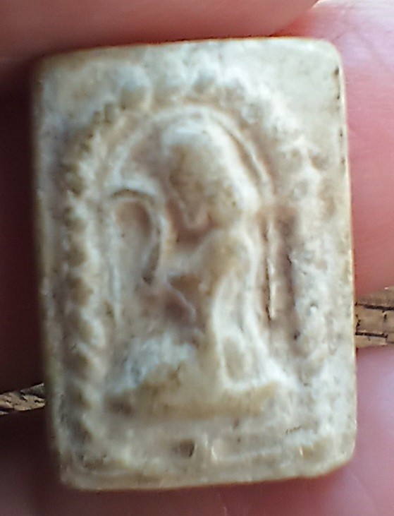 ++แม่นางกวักหลวงพ่อกวยหลังยันต์ ปี15 เนื้อผงน้ำมัน วัดโฆสิตาราม จ.ชัยนาท++1