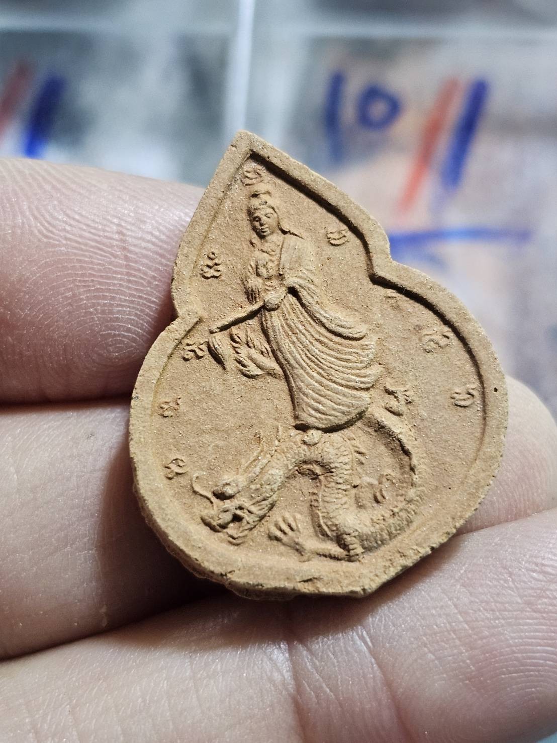 80 บาท หลวงปู่หมุน ปี 43 พิมพ์เจ้าแม่กวนอิม ออกวัดป่าช่องกุ่ม พิธีรวยทันใจ