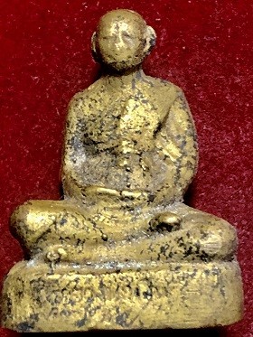 รูปหล่อหลวงพ่อเงิน รุ่นแรก วัดดอนยายหอม จ.นครปฐม  พ.ศ. ๒๕๐๐