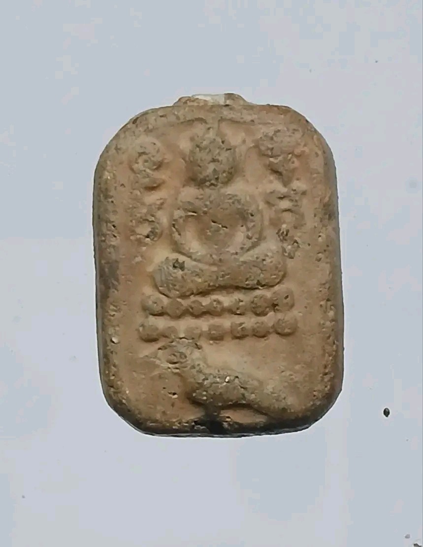 พระเนื้อดินหลวงพ่อมุ่ย พิมพ์ขี่นก