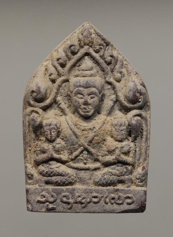 พร้อมบัตร + + ขุนแผนหลวงพ่อเสน่ห์ ปี 2530 - ปี 2540 หลังม้าเสพนาง เนื้อผง วัดเชียงขาง จ.เชียงใหม่   a50