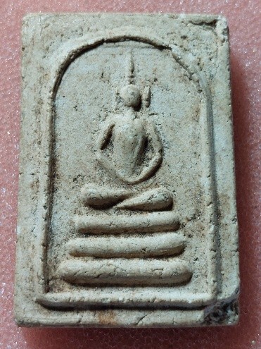 หลวงปู่นาค  วัดระฆังโฆสิตาราม พิมพ์เทวดา  เนื้อผง 