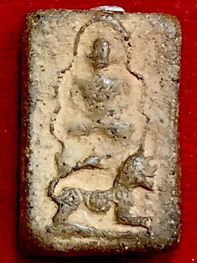 พระพุทธทรงสิงห์ เนื้อดิน  หลวงพ่อผาด  วัดดงตาล  จ.ลพบุรี