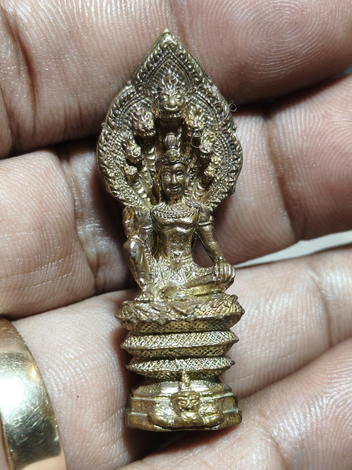 รูปหล่อ 7 เศียรองค์พ่อจตุคามรามเทพปี 2548