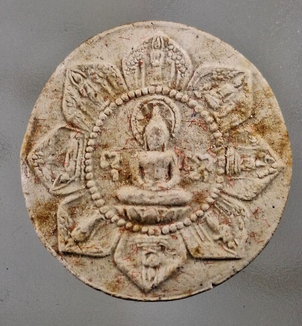 เคาะเดียว.....พระจันทร์ลอยพุทโธ พระคู่ชีวิต (ล้างอาถรรพณ์) หลวงปู่หมุน ร่วมเสก สร้าง ปี 2541