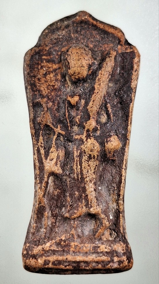 "เคาะเดียว" พระสิวลี พิมพ์ใบมะยม หลวงพ่อกวย วัดโฆษิตาราม ยุคต้น