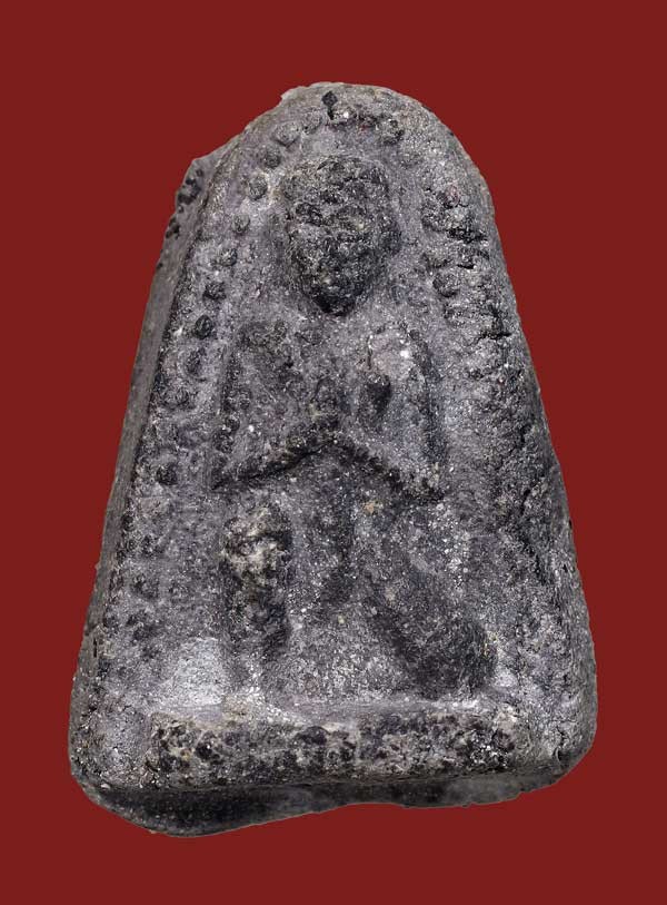 200.- วัดประสาทฯ ปี2506 หลวงพ่อโอภาสี พิมพ์เล็ก เนื้อเทาแก่ว่าน (ดูง่าย) องค์ที่ 2