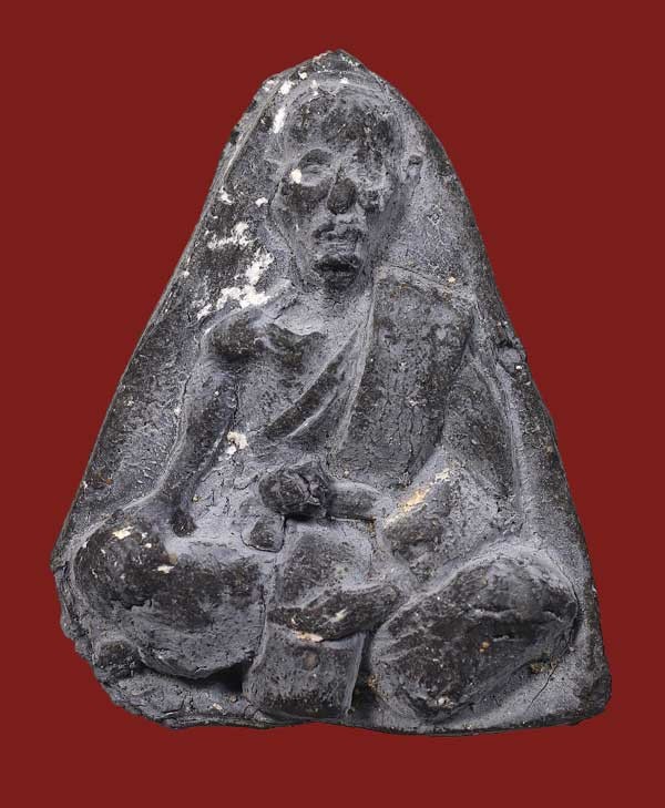 500.- วัดประสาทฯ ปี2506 หลวงพ่อจง เนื้อเผงดำ (ดูง่าย)