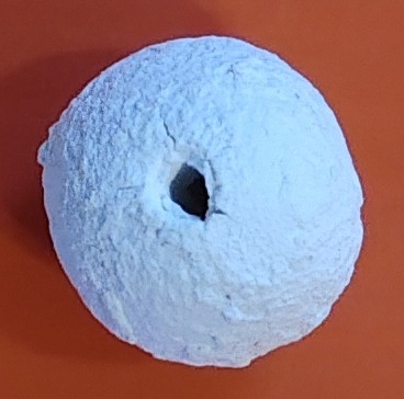 ลูกอมผงมณีนพรัตน์ หลวงปู่ดู่ วัดสะแก ปี27 คัดสวย ขนาด1.2 ซ.ม.+บัตรDD  a56