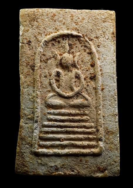 600.-พระสมเด็จหลวงพ่อครื้น วัดสังโฆ จ.สุพรรณบุรี หลัง ส