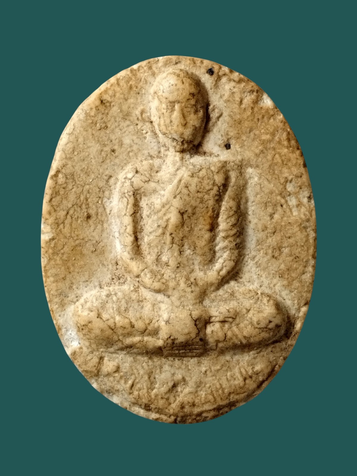 พระเนื้อผง หลวงปู่จันทร์ รุ่นแรก วัดคลองระนง จ.นครสวรรค์