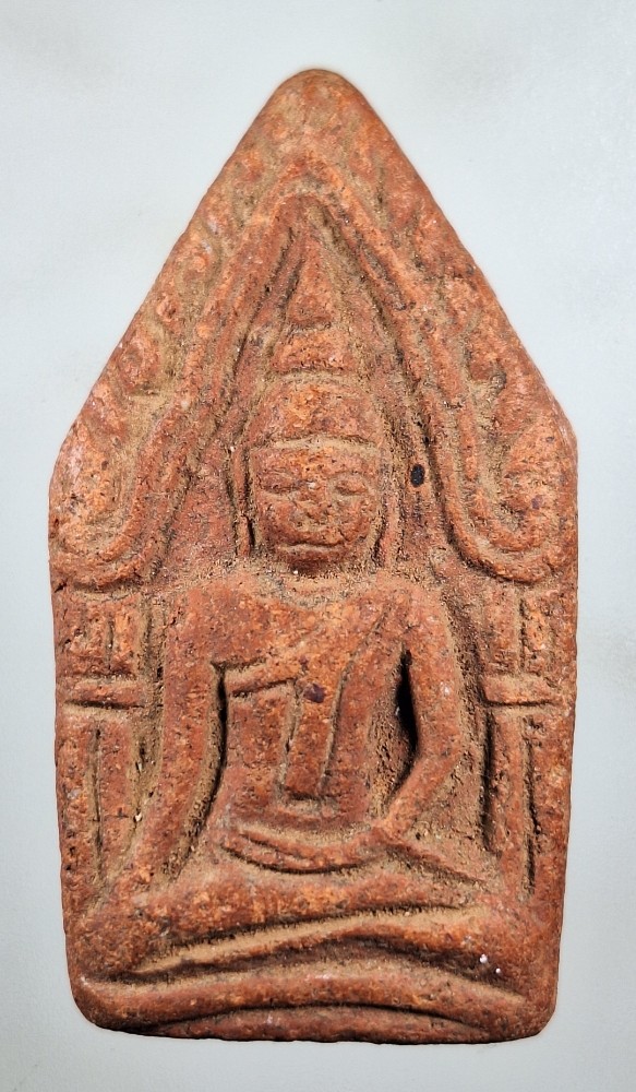 เคาะเดียว....พระขุนแผนยุคต้นหลวงพ่อกวย เนื้อดินผสมทรายเสก เป็นพระยุคเก่าช่วงปี2500