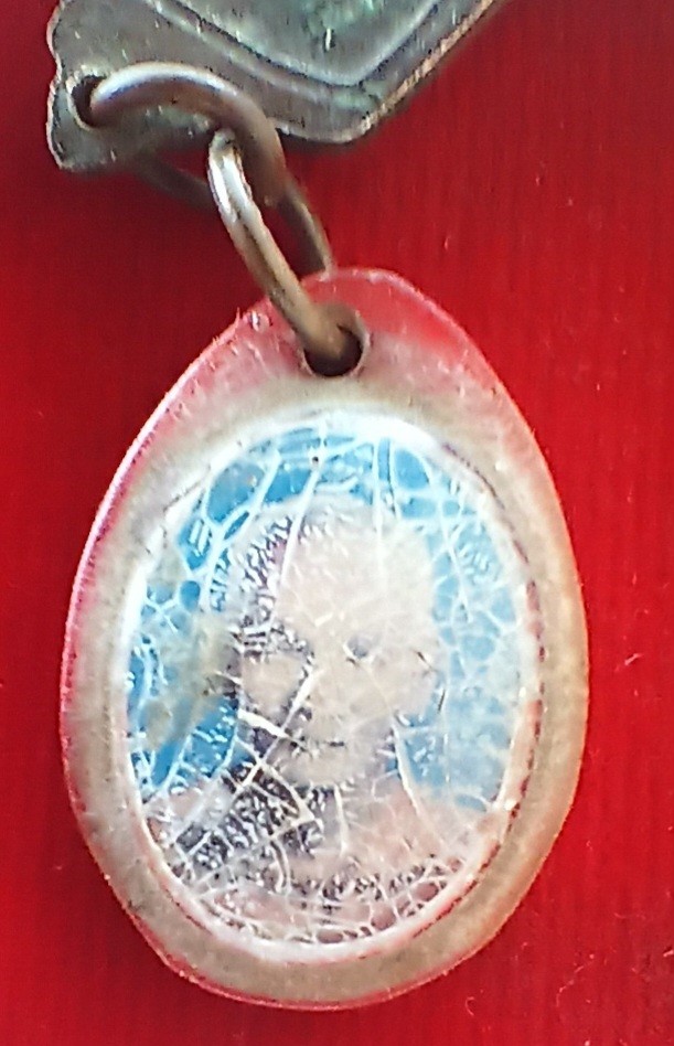 ++ 2ชิ้น รูปถ่าย+เหรียญ หลวงพ่อขอม วัดไผ่โรงวัว จังหวัดสุพรรณบุรี++1