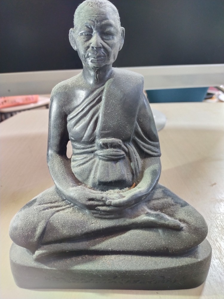 1500.-พระบูชาหลวงพ่อเงิน วัดดอนยายหอม นครปฐม ปี2507 หน้าตักประมาณ 5 นิ้ว