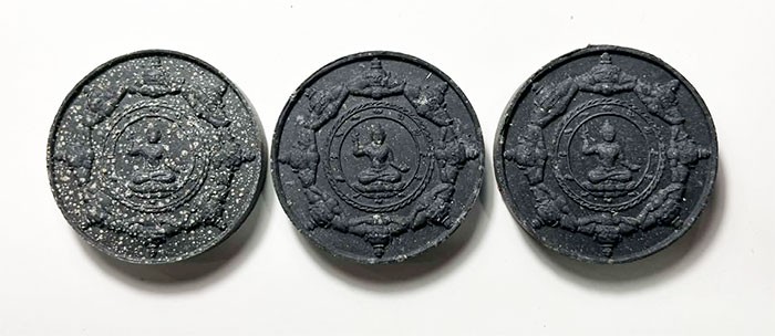 บูรณะเจดีย์ราย 50 เนื้อว่านดำ 3 องค์