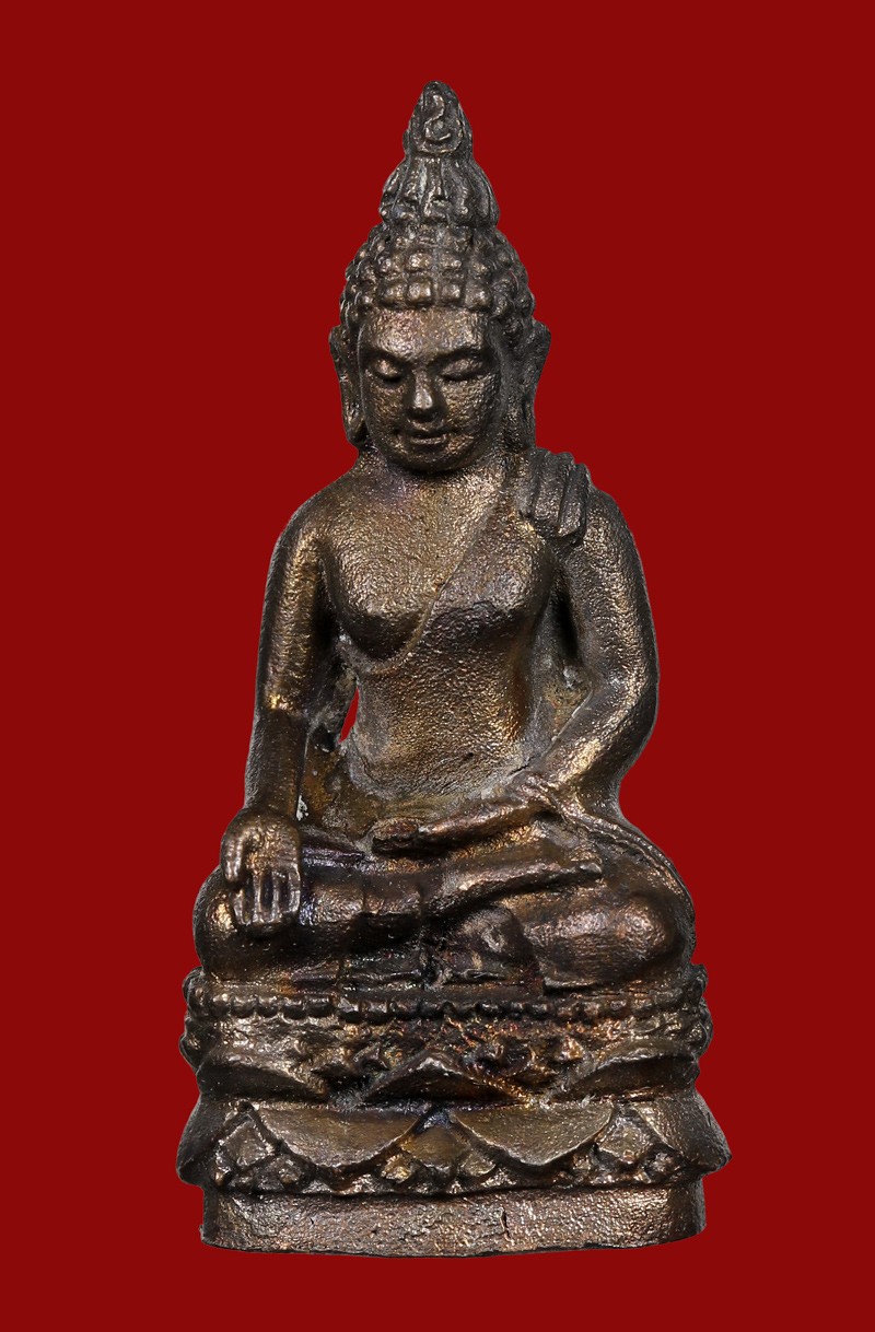 พระกริ่งไพรีพินาศ 80 ปี สมเด็จพระญาณสังวร วัดบวรนิเวศวิหาร ปี 2536 เนื้อนวโลหะ