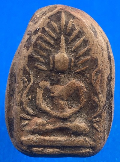 @@@เคาะแรก400บาท@@@พระหลวงพ่อเข่ง วัดพระพิเรนทร์ พิมพ์รัศมี ข้างกนก เนื้อดิน กทม. องค์ที่1