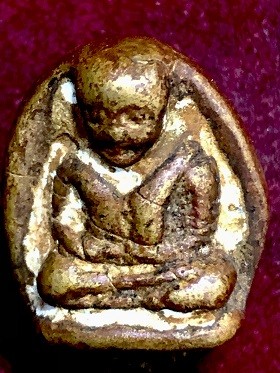 หลวงพ่อเงิน บางคลาน หล่อก้นหอย เนื้อโลหะผสม(หนัก)  ไม่ทราบที่