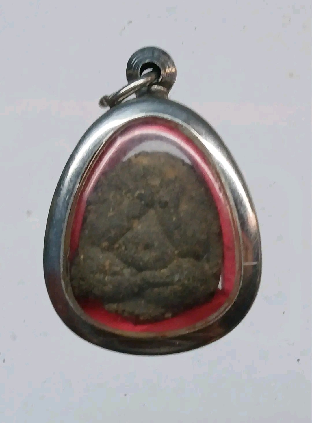 พระผงปิดตาเนื้อชานหมาก ไม่ทราบที่