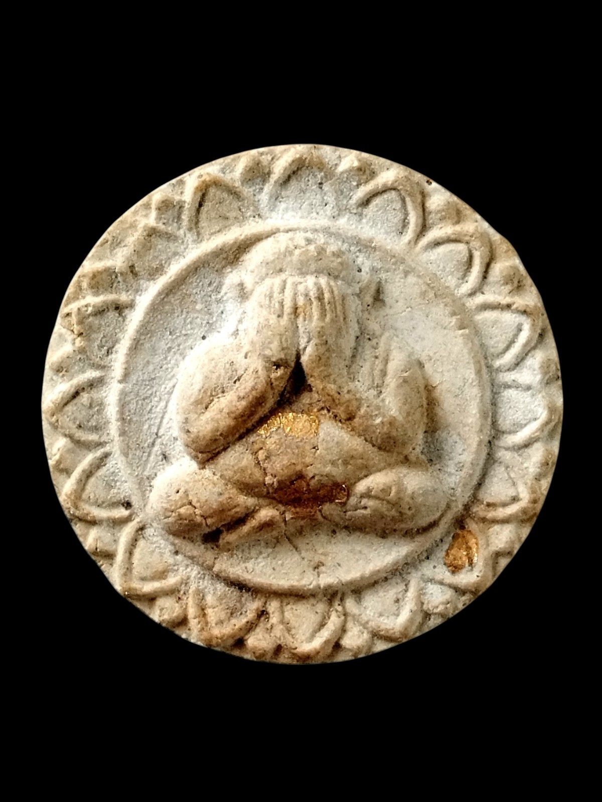 พระปิดตามหาลาภมหาเสน่ห์ ครูบากองคำ วัดดอนเปา จ.เชียงใหม่ ปี 2516