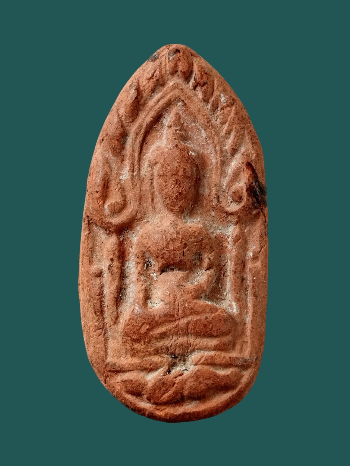 ขุนแผนไข่ผ่าซีก เนื้อดิน หลวงพ่อกวย วัดโฆสิตาราม ชัยนาท